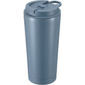 Jndvg Locking Flip-Lid Double-Wall Travel Tumbler 16 oz Smoke Blue - Product view