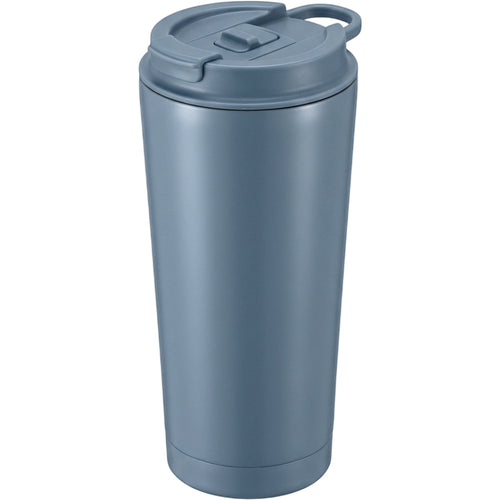 Jndvg Locking Flip-Lid Double-Wall Travel Tumbler 16 oz Smoke Blue - Product view